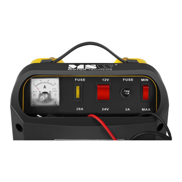 Billaddare uppladdningsbart batteri 12 / 24V 12a