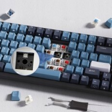 Mekanisk tangentbord Royal Kludge RK98, 2,4 g / bt5.1 / USB-C, RGB, 3750 mAh