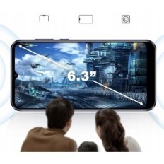 Smartphone Xgady X18, 4000 Mag, 6.3 '', 2/16 GB, Dual Sim, 8 + 5mP, černá