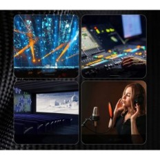 Cavo XLR Fibbbr XLR-4-8, 8 metri, cavo microfono, 4 pezzi.