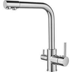 Kokbon Kitchen Canet med vannfilter, 1/2 tommer, messing, krom