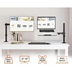 Redbat RBMDM00LT rukoväť na notebooku až 17 palcov, na monitor 13-32 palcov