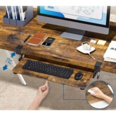 Racked Keyboard Stand och Mouse Bontec KMT01-ZM, Trä