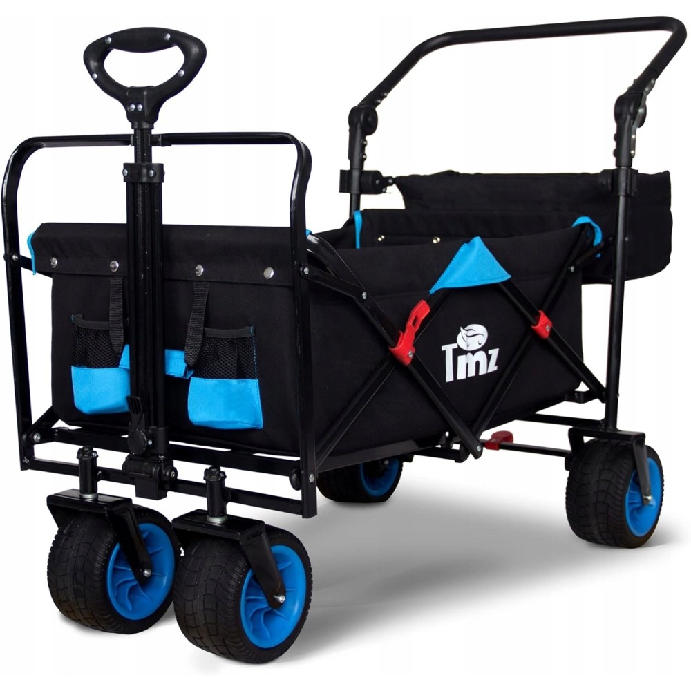Trolley dobrável TMZ 2140 WS com freio de pé, 90 l, até 120 kg usado