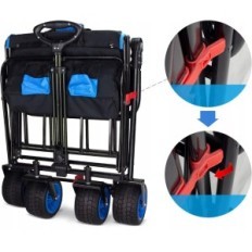 Skládací vozík TMZ 2140 WS s brzdou nohou, 90 l, až 120 kg