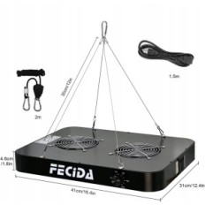 Lampa för Fecida GL-CR1200, 24000 lumen, 260W UV och IR-lampor