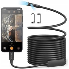 Double Endoskopische Kamera Anykit NTC100D8DL5 1080P HD von 8LED, 5 m, IP67