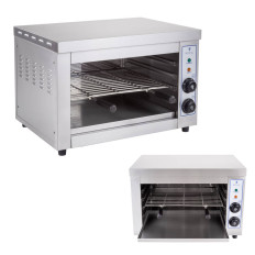 Grille-pain salamandre pour les gratins jusqu'à 300°C 3250W.