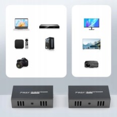 HDMI-laiendus Ethernet Stetek PW-HT239-IR, EDID ja POE, Ultra HD