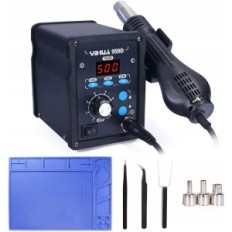 Stazione di saldatura per aria calda Yihua 959D SMD, 100-500 ° C, 700 W
