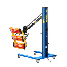 Infrared spray radiator for drying paint on a tripod 3300W