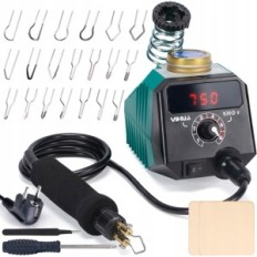 Yihua 939D-V trebrenner med digital skjerm og 20 terminaler 750c