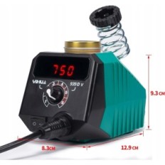 Yihua 939d-v Queimador de madeira com exibição digital e 20 terminais 750C