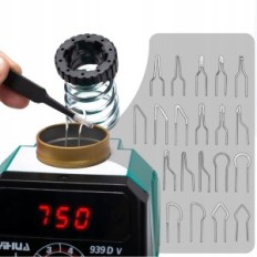 Faégő YIHUA 939D- V digitális kijelzővel és 20 750C tippel