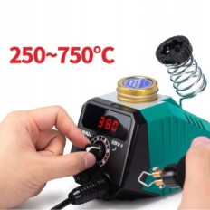 Yihua 939D-V Wood Burner med digital display og 20 terminaler 750c