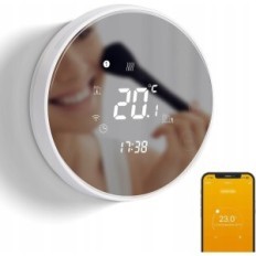 BEK TGR86WIFI Termostato per riscaldamento Wi-Fi 3A Alexa, Google utilizzato