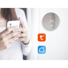 Thermostat Bek tgr86wifi para aquecimento Wi-Fi 3A Alexa, Google usado