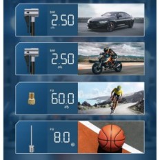 Pump pumpamiseks WindGallop LD-1689, 90 W, 6000 MAH + Power Bank