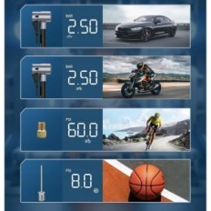 Pumpe for å pumpe Windgallop LD-1689, 90 W, 6000 MAH + Power Bank