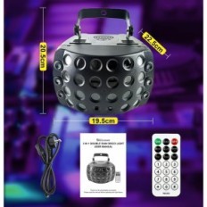 Spotlight DATO Diario Diario DQ-Q7 per eventi 36W, con telecomando