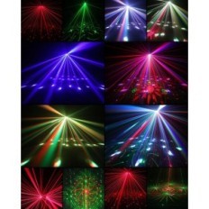 Diário de diário EAGO DQT-Q7 Spotlight para eventos 36W, com controle remoto