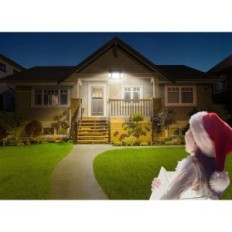 Intelash-Solarlampe mit Bewegungssensor, 6000 mAh, IP65, 1200 lm 2pc