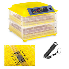 Incubatore Incozzo Klużyk per schioccare fino a 96 uova + owloskop 120w