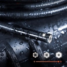 Cámara endoscópica del depósito DS520DL IPS 5.0 "1080P HD IP67 32 GB Tarjeta 5M