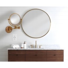 Espejo cosmético LED Dimmer Tabeled, inalámbrico 2600 mAh