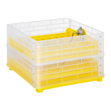 Inkubatora inkubators Klużyk inkubējamām līdz 96 olām + OWLOSKOP 120W