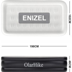 Στρώμα φουσκωτό Olarhike με ενσωματωμένη αντλία 198x 101x46 cm μετά την επισκευή