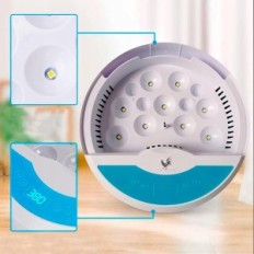 Incubatrice per uova Chikers con controllo della temperatura e umidità (9 uova) utilizzati