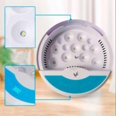 Olu inkubators Chikers ar temperatūras un mitruma kontroli (9 olas)