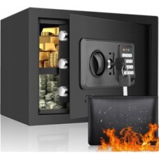 Coffre-feu Safe Mejasg 23l avec sac résistant au feu 25 x 35 x 25 cm