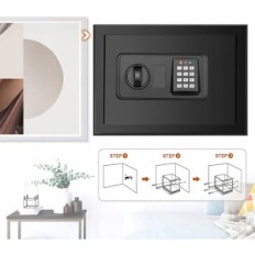 Fire-resistant Safe MeJasg 23l with fire-resistant bag 25 x 35 x 25 cm