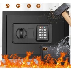 Coffre-feu Safe Mejasg 23l avec sac résistant au feu 25 x 35 x 25 cm