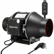 Reguliuojamas kanalo ventiliatorius Aygrochy DF100-A 100 mm 50W, 32 DBA, 595m3 / h