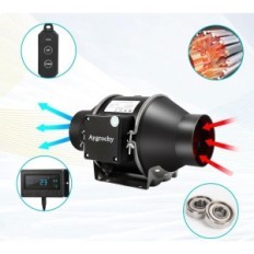 Nastavitelný ventilátor kanálu Aygrochy DF100-A 100 mm 50W, 32 DBA, 595m3 / h