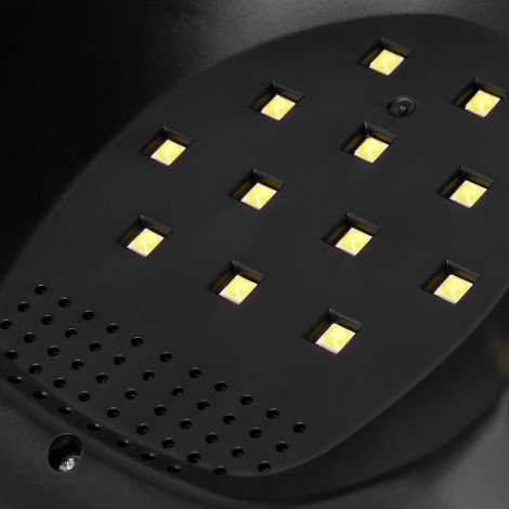 UV LED Glow V1 Lamp Goud 168W — detail oppervlak