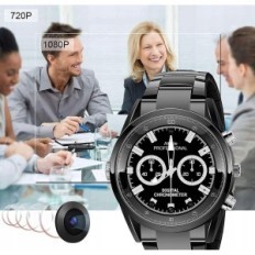 Menborn T11 DV Watch Digital Chronometer s kamero, 32GB, črna