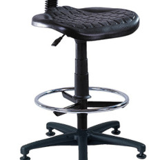 Soporte de pie para una silla de taller. MEVA