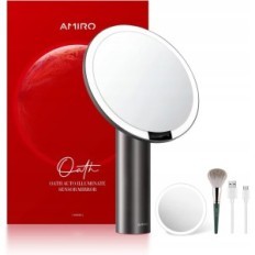 Make-up Mirror Amiro 9 "S LEPHTING, 3 SVETLOK A 6 JASNOM, ČIERNY