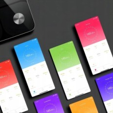 Golvskala Foryd FG263LB 180KG / 400 LB, Bluetooth, Svart