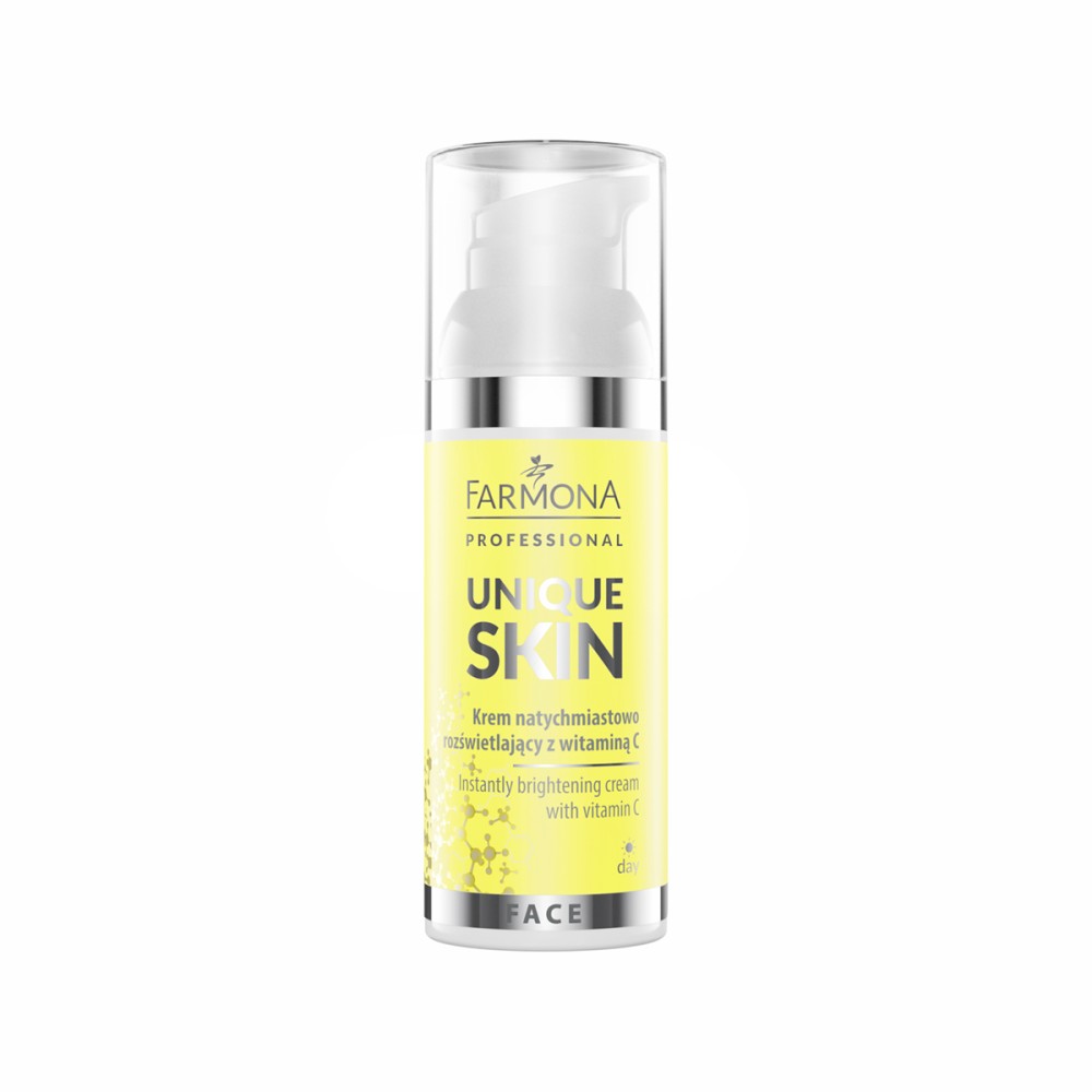 Farmona Unique Skin κρέμα άμεσης λάμψης με βιταμίνη C 50 ml — προβολή από μπροστά