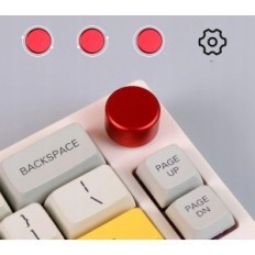 Mechanická bezdrátová Epomaker TH66 PRO, Flamingo spínač