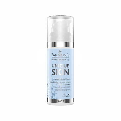 Farmona Unique Skin intensiv återfuktande kräm med peptider 50 ml — framsida