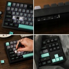 Trådløst mekanisk tastatur Epomaker X FEKER GALAXY 80, Sort