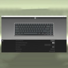 Mechanikus billentyűzet CIDOO V65 V2 nélkül billentyűs RGB, zöld