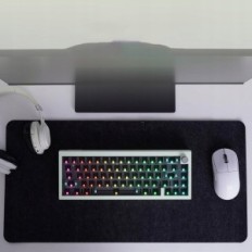 Mehanička Cidoo V65 V2 tipkovnica bez tipki s RGB, zelenom