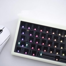 Mekaaninen Cidoo V65 V2 Näppäimistö ilman Keycaps RGB, vihreä